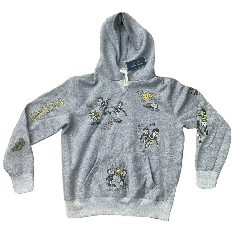 Polo Ralph Lauren Fleece Rugby Hoodie